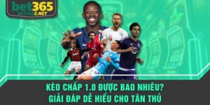 kèo chấp 1.0 được bao nhiêu